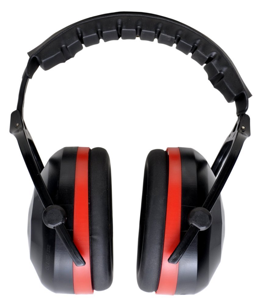 Red and Black Plastic Karam Ear Protector, Model Name/Number: Ep 22, Foam