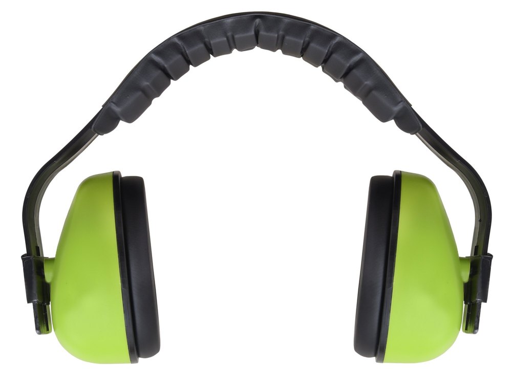 Red Plastic Karam EP21 Classic Safety Ear Muff, For Noise Reduction