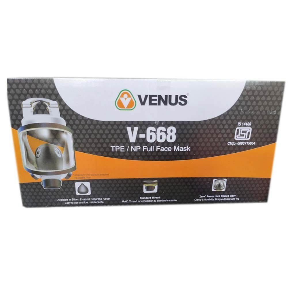 Venus V668 Full Face Mask, Acid Gas