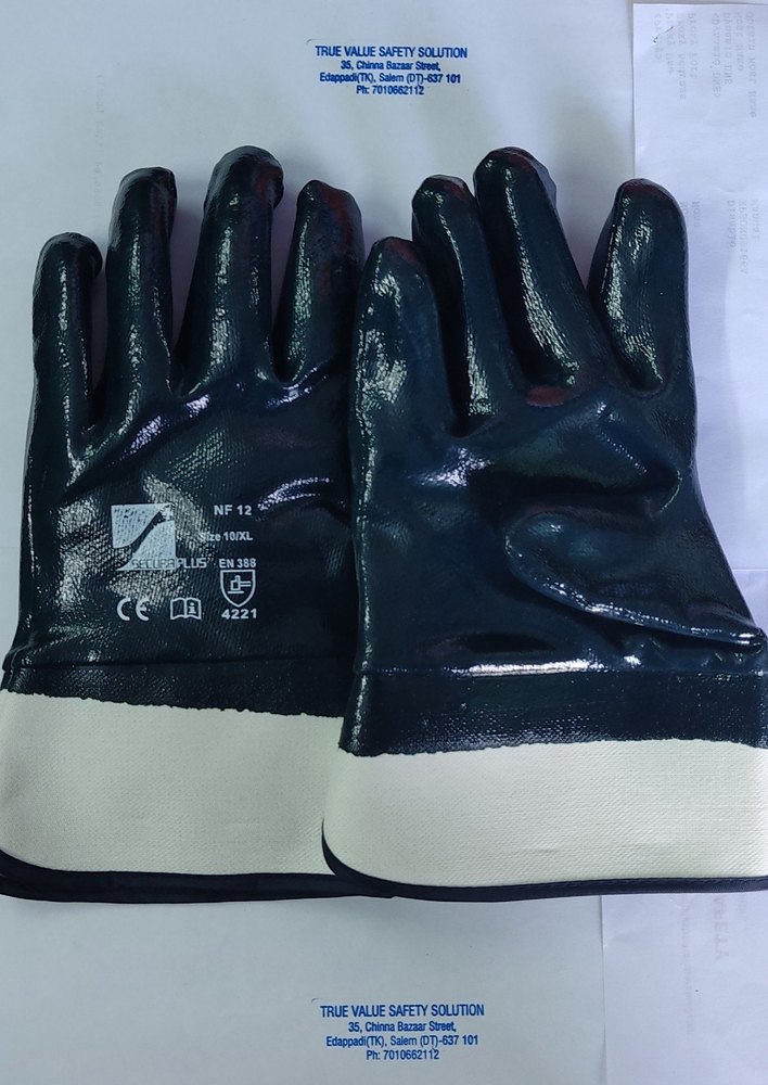 For Industrial Securaplus Nitrile Dipped Safety Gloves