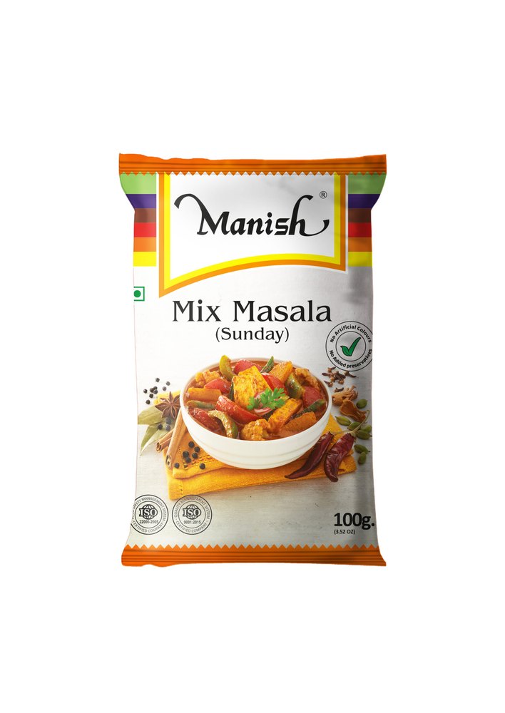 Manish Mix Masala, Packaging: 500 g