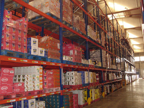 Modern Paint Coated Heavy Duty Industrial Pallet Rack