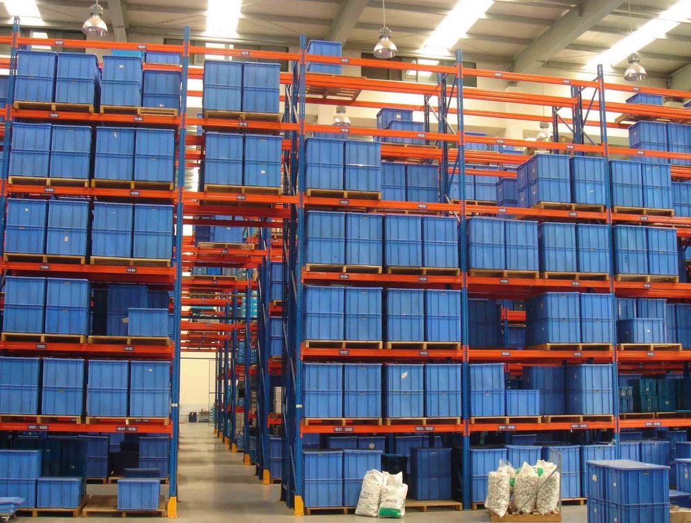 Mild Steel Heavy Duty Pallet Storage Rack, For Warehouse