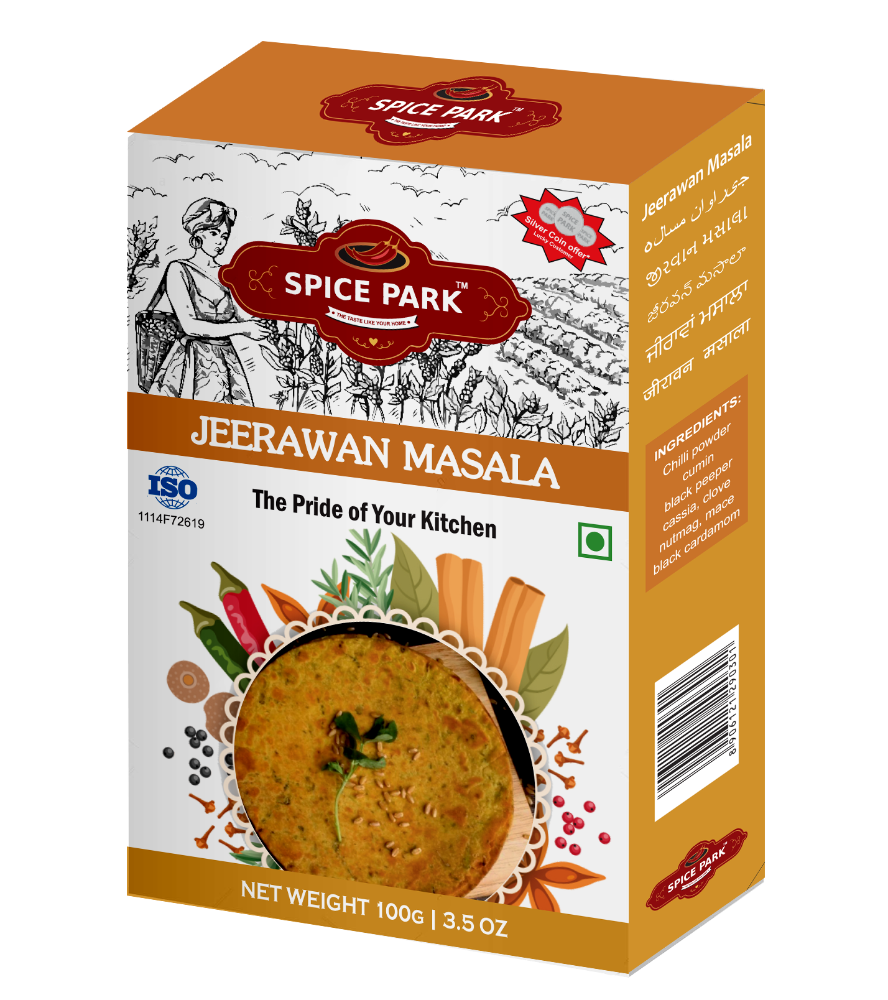Spice Park Branded Spices :- Jirawan Masala, Packaging: Plastic Bag