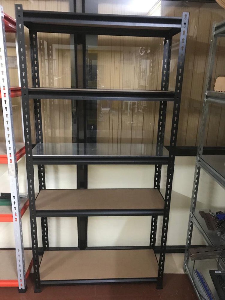 5 Shelves Boltless Steel Rack / Boltless Steel Displya Racks, <50 Kg