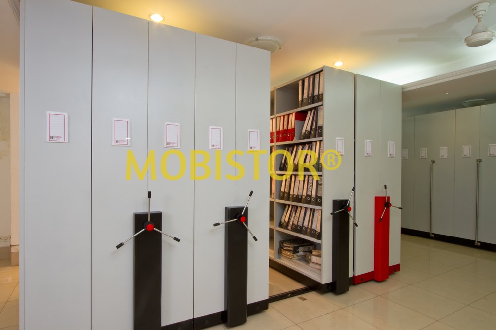 MOBISTOR Powder Coating MS Mobile Storage Racks
