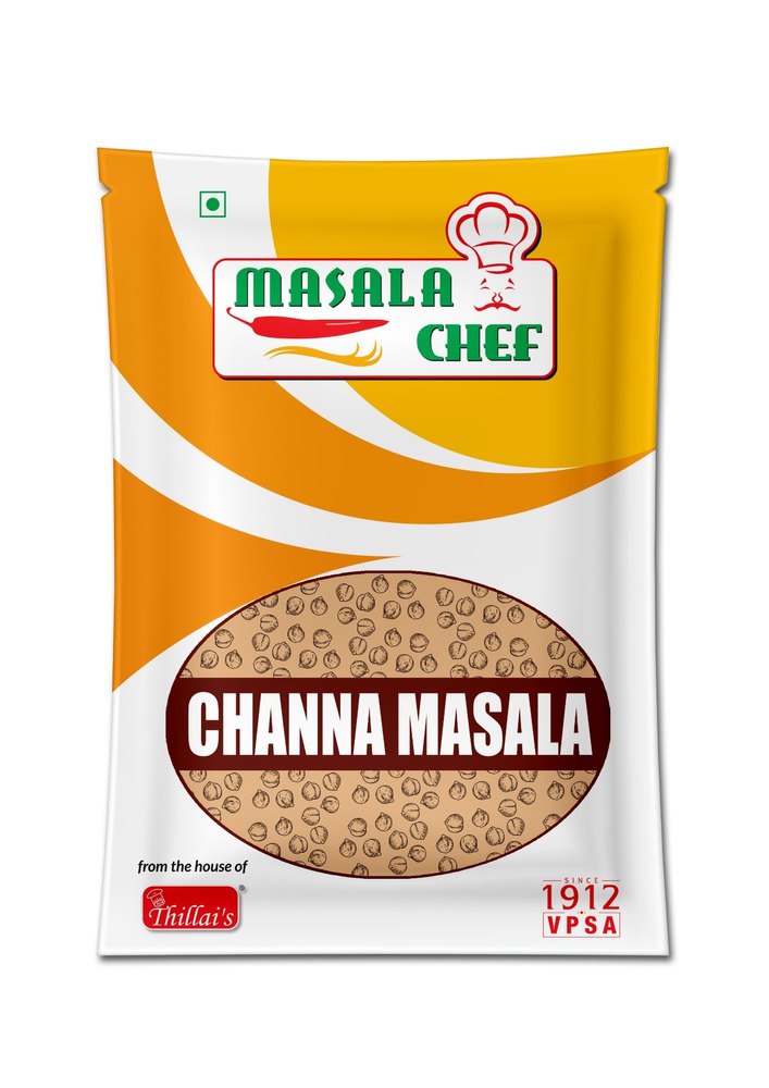 Chana Masala, Packaging Size: 500 g, Packaging Type Available: Pouch