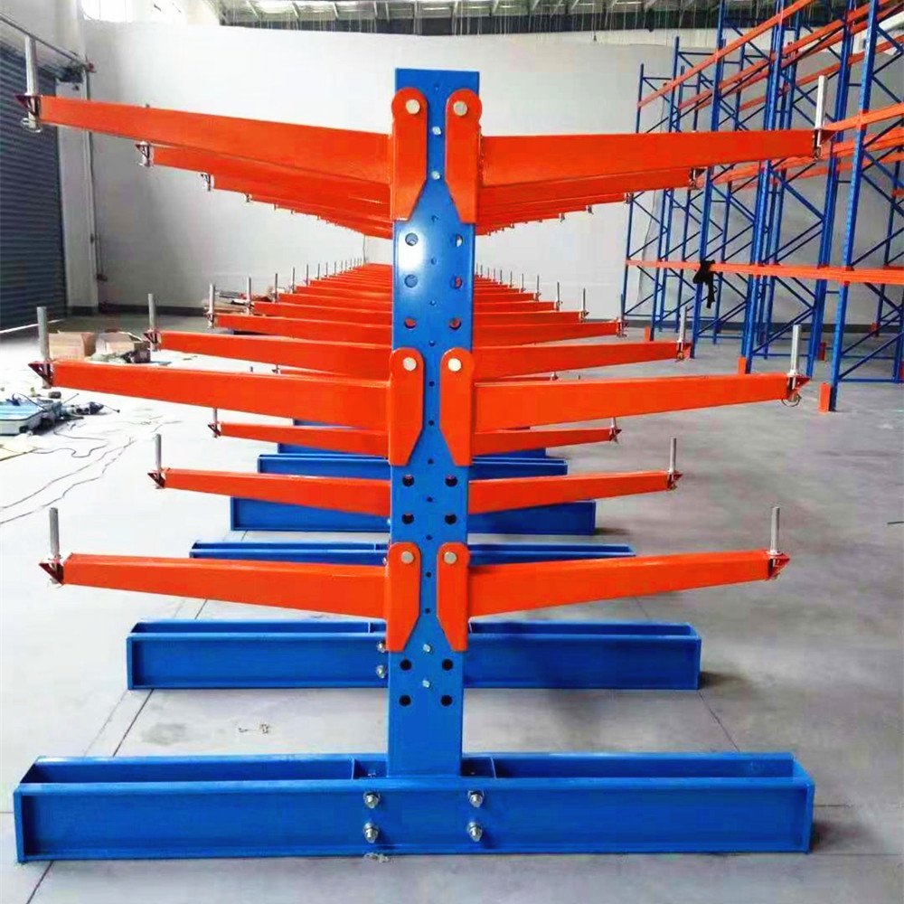 7Feet Powder Coated Cantilever Rack, Storage Capacity: 650kg