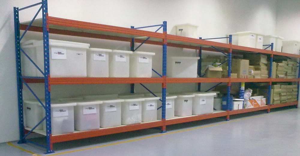 Powder Coating Blue Sheet Metal Racks