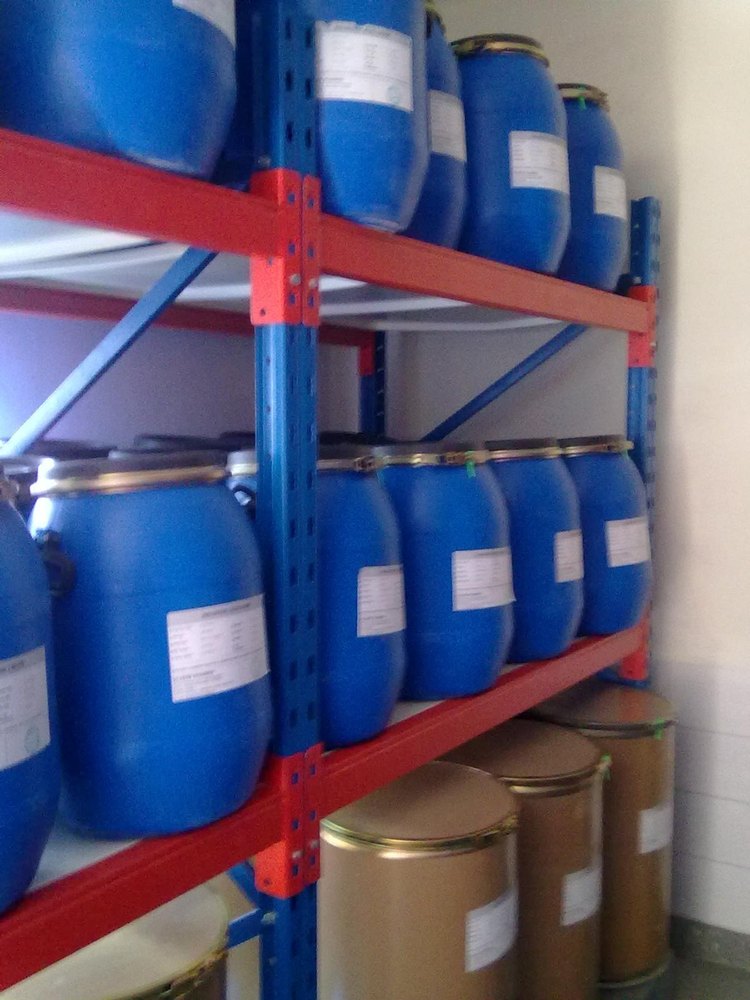 Powder Coating Blue Drum Storage Racks