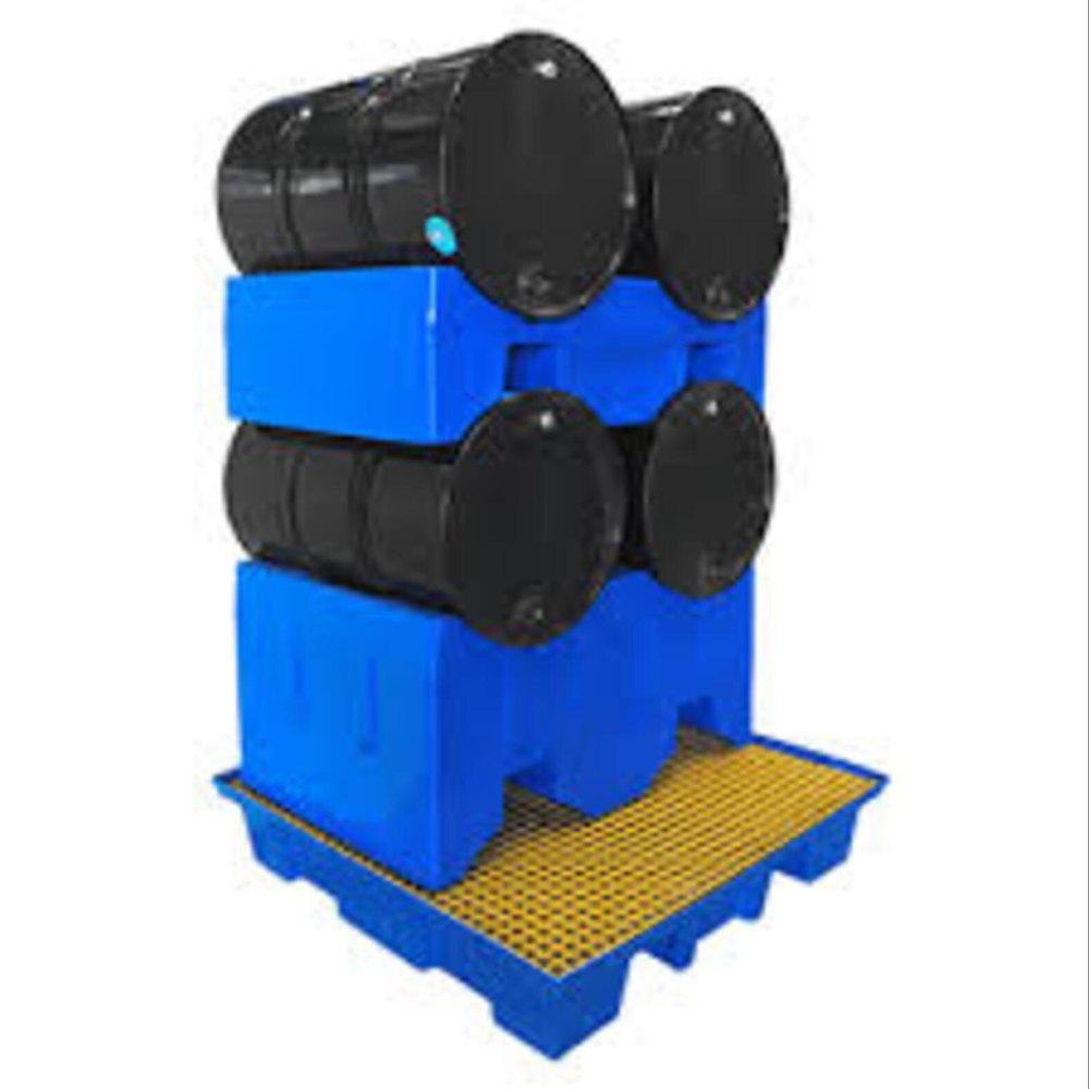 Powder Coated Steel Drum Rack System