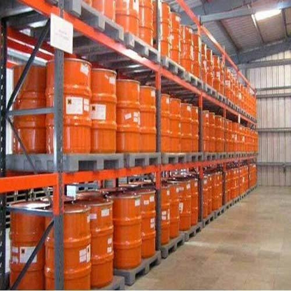 6 Meter 7 Tank Oil Drum Storage Racks, Storage Capacity: 1 Ton Per Level