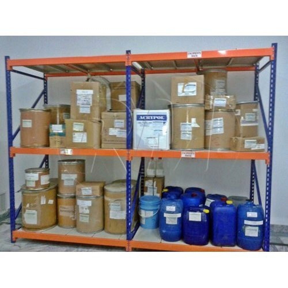 9 Meter 7 Tank Storage Rack For Chemicals, Storage Capacity: 1 Ton Per Level