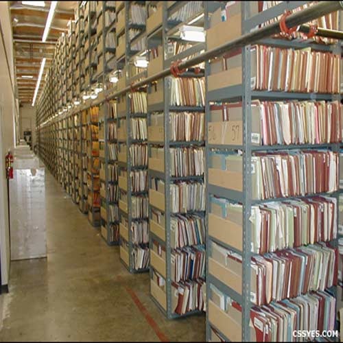 Record Storage Racks
