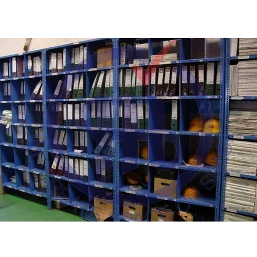 Record Storage Rack