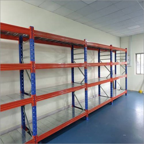Mild Steel Warehouse Storage Shelfs, Load per Layer: 500 kg