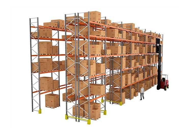 Mild Steel Warehouse Shelf, Storage Capacity: 300 -3000 Kg