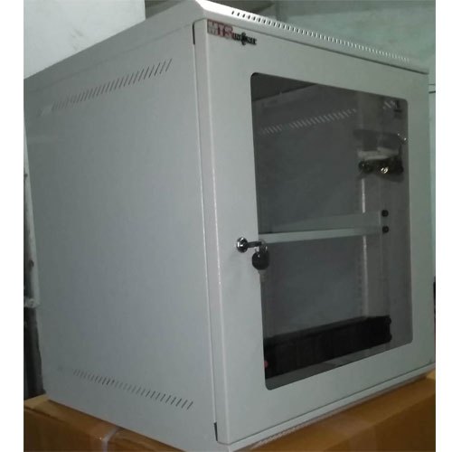 Gray 600 mm Double Section Wall Mount Rack