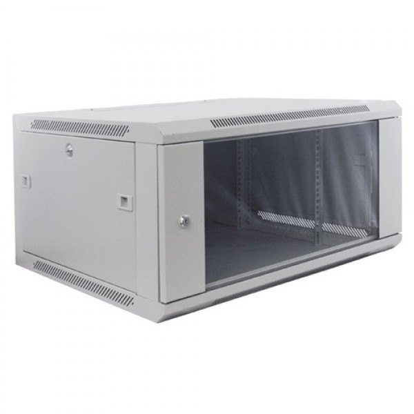 White Mild Steel Wall Mount Racks, Size: 2Y, Storage Capacity: 2U