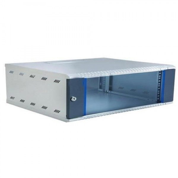 MS, Aluminum 2U Wall Mount Network Rack, For Networking, Size: 19-24