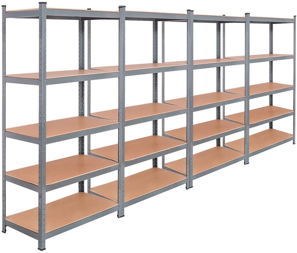 6 Feet Powder Coated Warehouse Storage Rack, Storage Capacity: 60 Kg