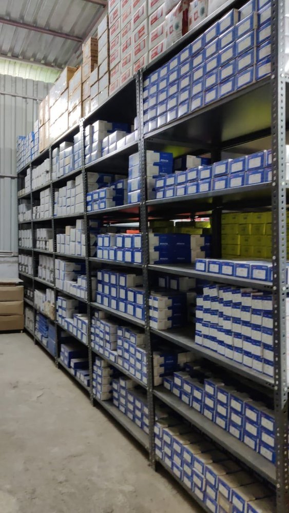 5-7 Feet Rashmi Light Duty Slotted Angle Racks, For Warehouse img
