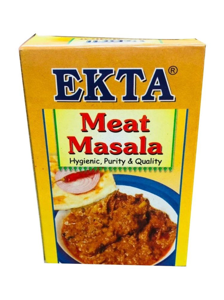 100g Ekta Meat Masala, Packaging Type: Box