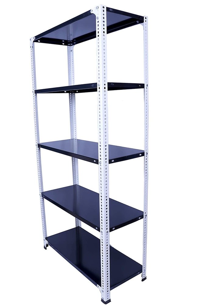 8 Feet Ms Slotted Angle Rack, For Supermarket, 150 Kg
