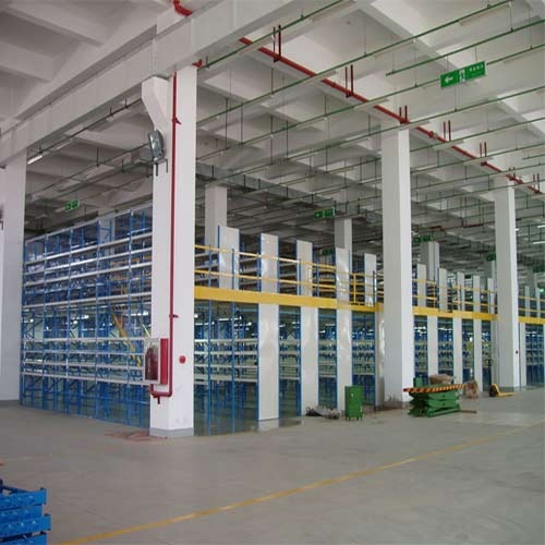 Mild Steel Two Tier Flooring, For Warehouse