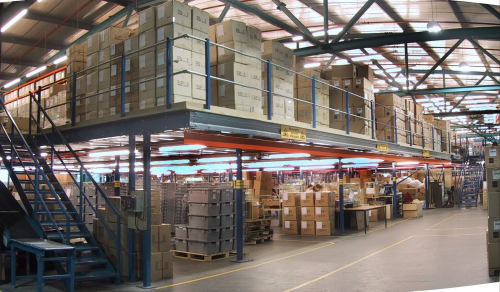Mezzanine Floor System, For Warehouse, For Industrial