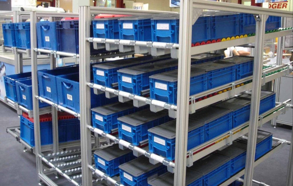 Mild Steel ABs Coated Pipe And Joints Racking Systems, For Storage Rack