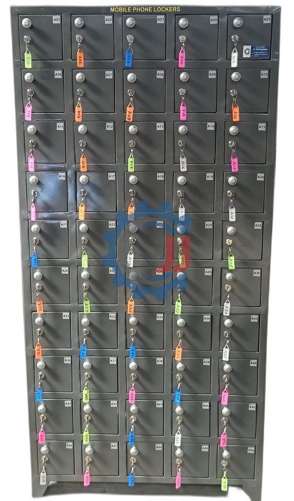 Pad Lock Mobile Phone Storage Locker, No. Of Lockers: 50