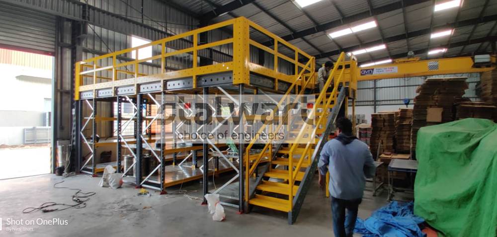 Rack Supported Mezzanine Floor