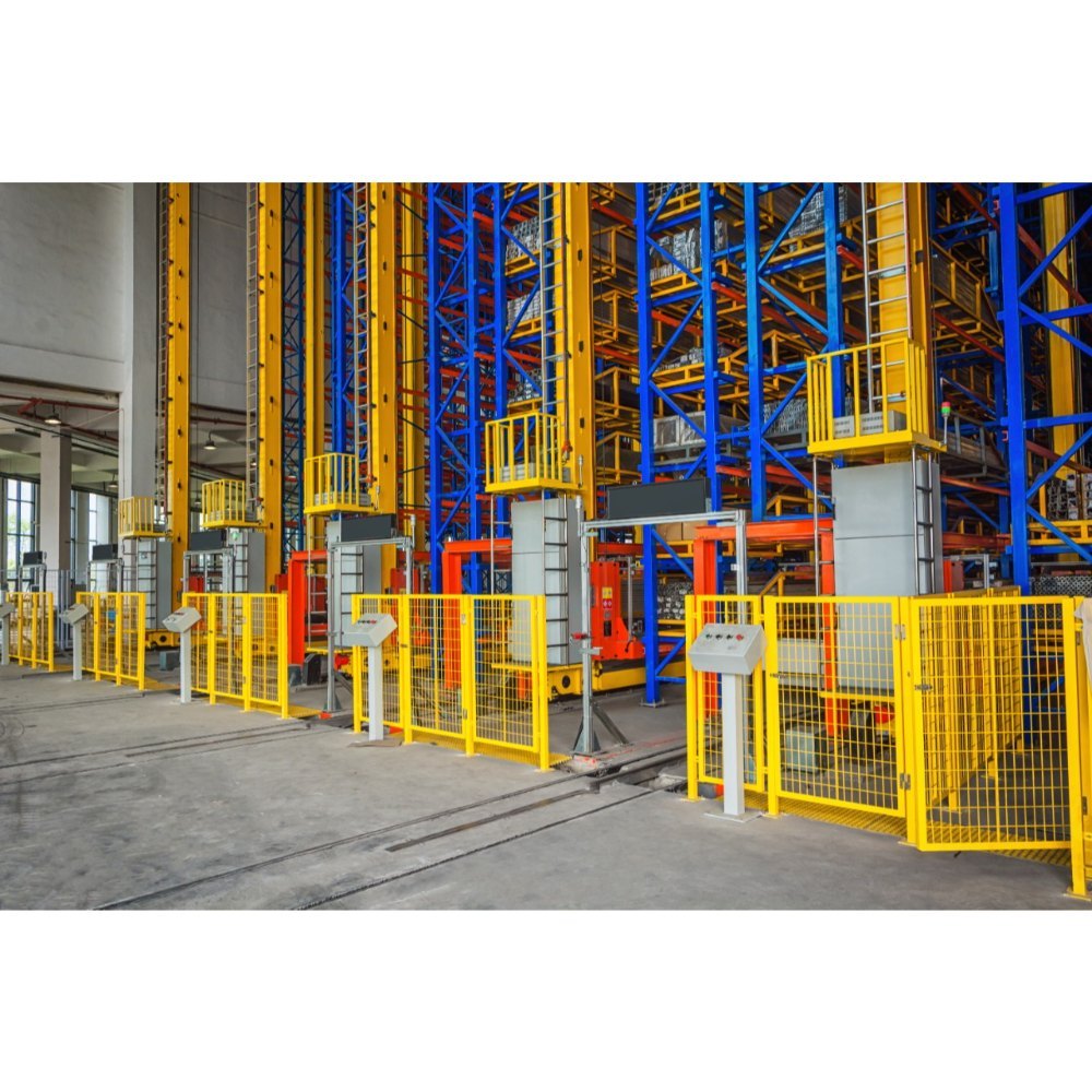 Mild Steel Automated Storage & Retrieval System With Crane, Swing Speed: 6 Meter, Max Crane Boom Length: 40 Meter