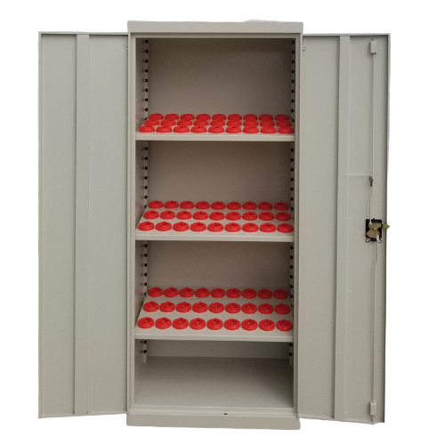 Mild Steel Industrial Tool Cabinet, Size: Floor-Mount