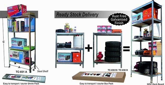 MAXIMUM 2200 MM Galvanised Automotive Rack