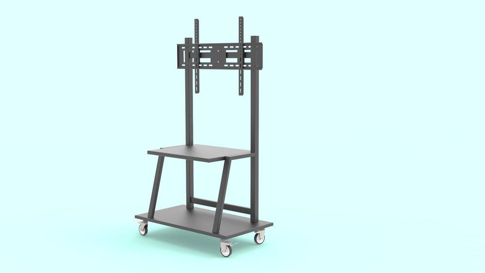 Floor Mount Stand For Interactive Panel