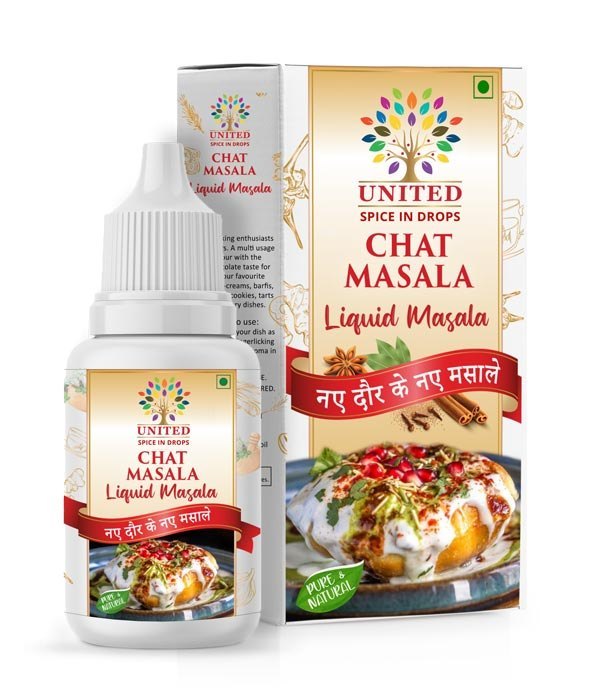 Spice in Drops Chat Masala, Packaging Size: 25 ML, Packaging Type: Box