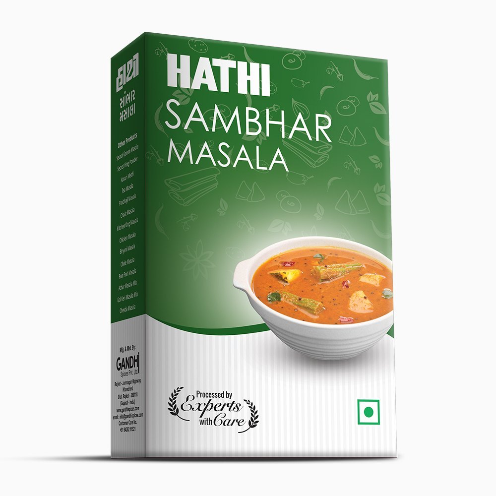 Hathi Sambhar Masala Powder, Packaging Type: Box, Packaging Size: 500gm