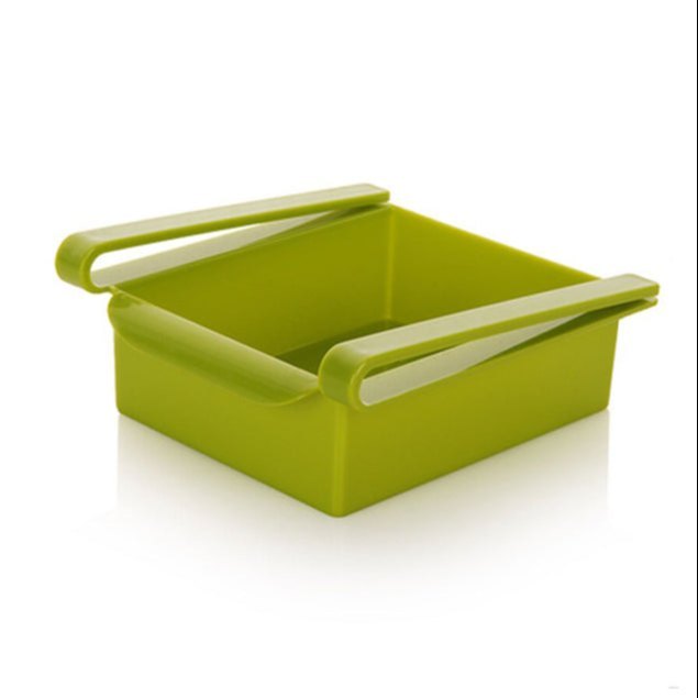 FRIDGE SPACE SAVER ORGANIZER SLIDE STORAGE RACKS SHELF (0160)
