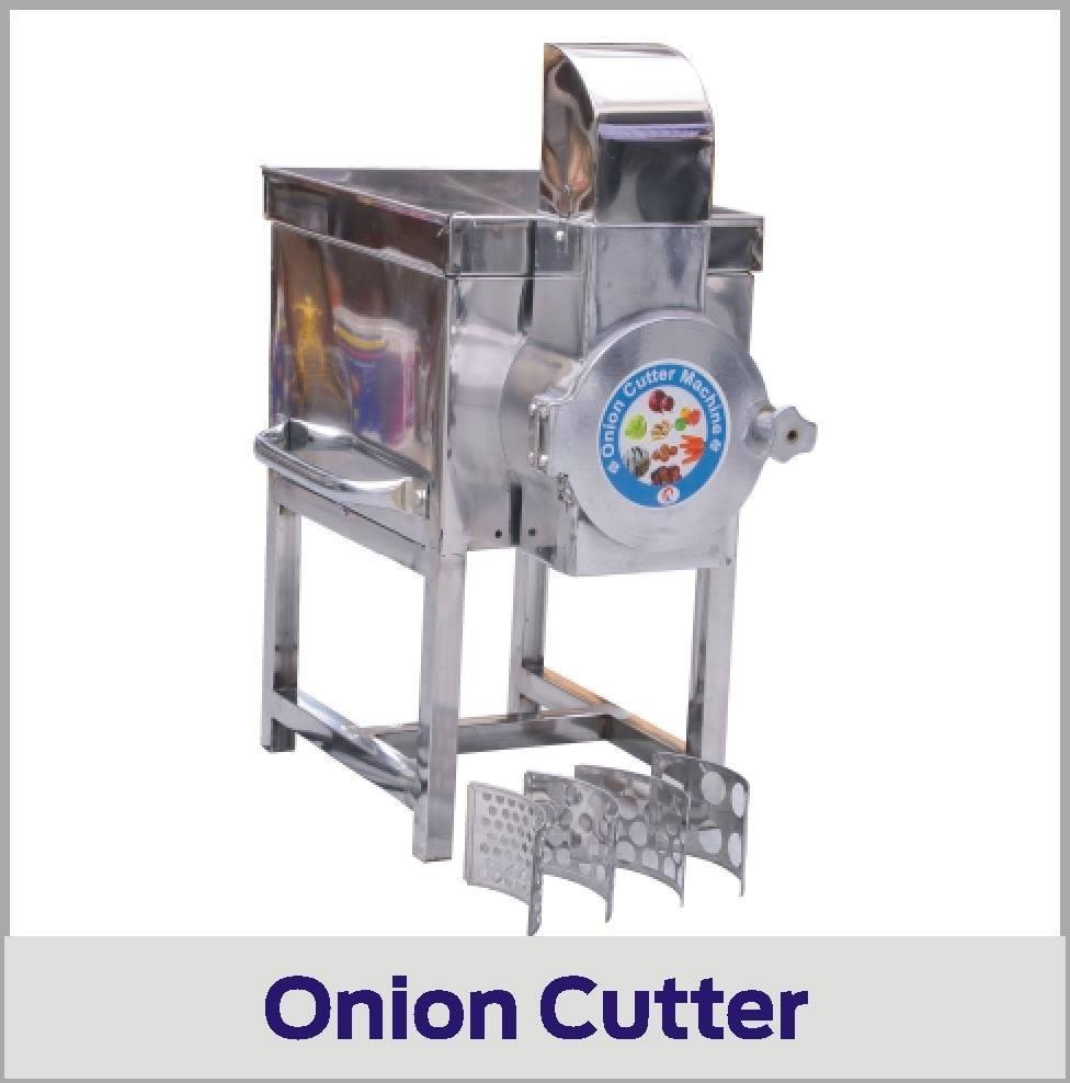 alix silver Onion Cutter Machine