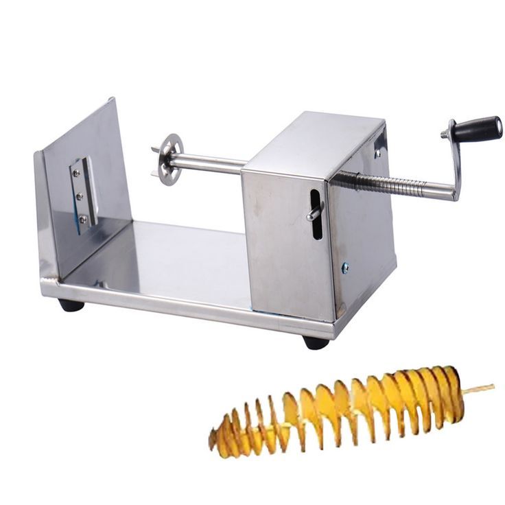 HET silver Stainless Steel Potato Tornado Cutter