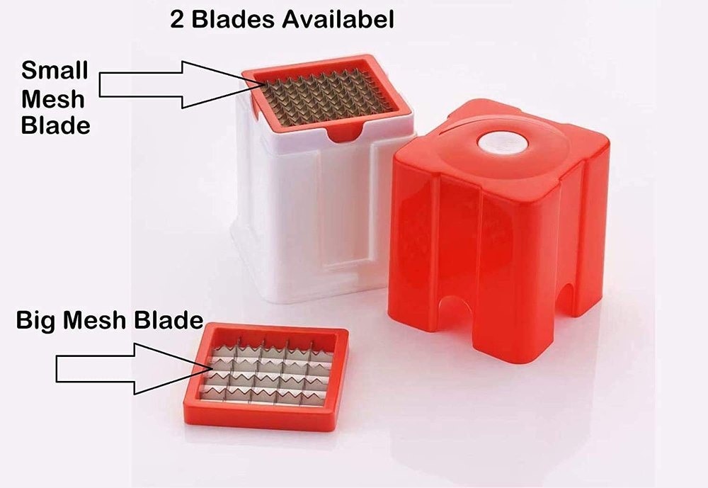 Multicolor Plastic Potato Cutter