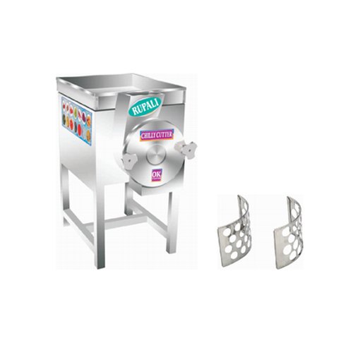 Stainless Steel 1 HP Chilly Cutter Machine