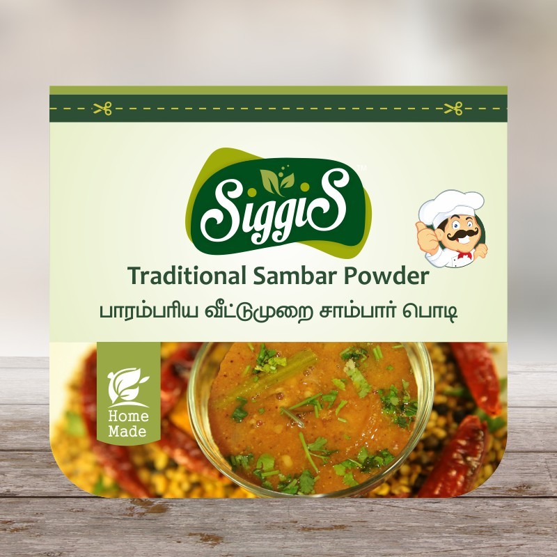 Brownish Siggis Sambar Powder