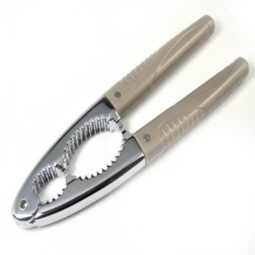 Silver Stainless Steel Walnut Clamp