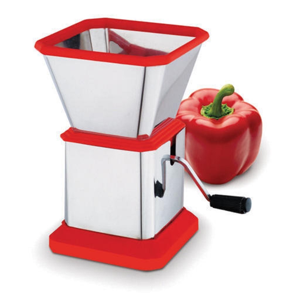 Kewin Red Stainless Steel Chilly Cutter, For Home