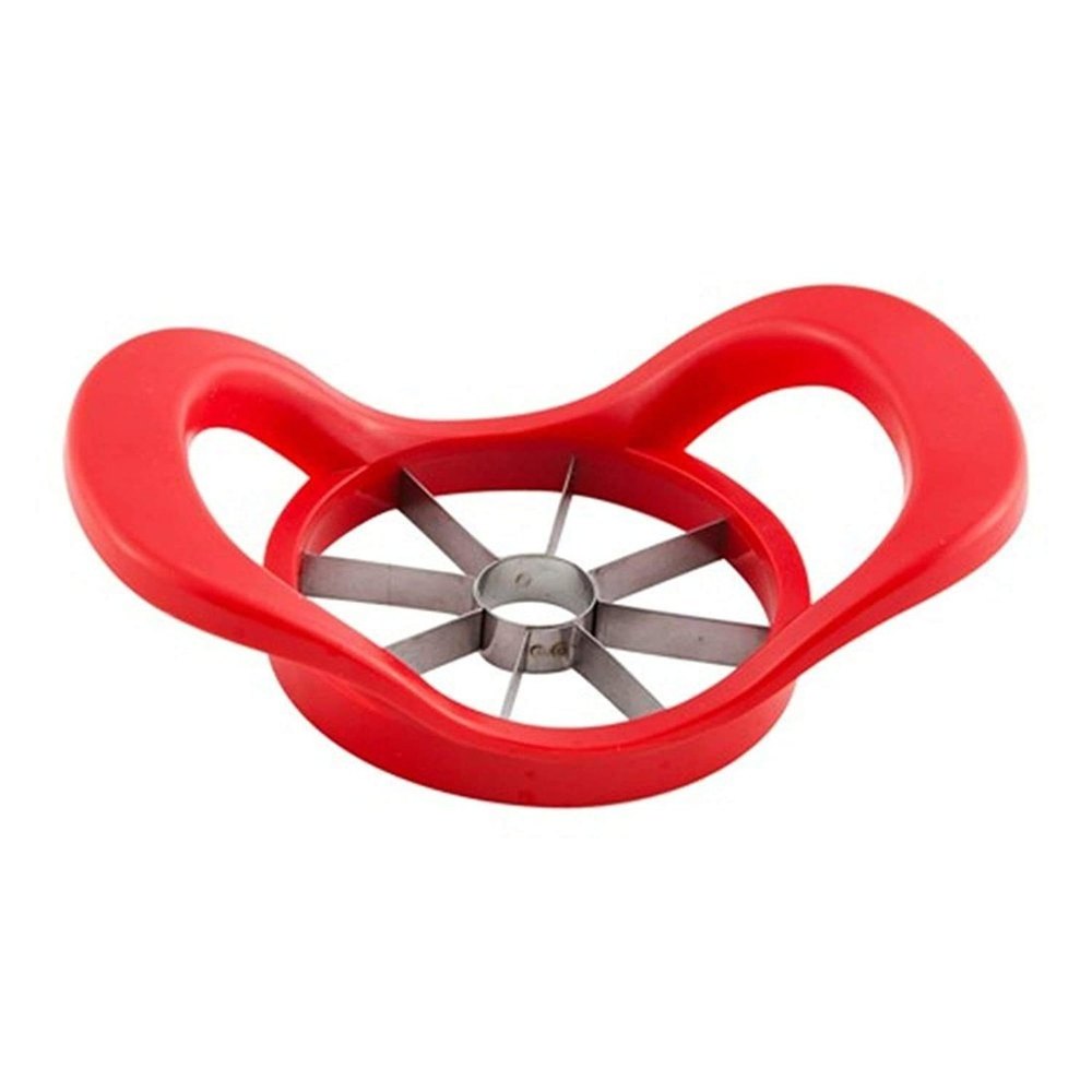 Red Plastic Apple Cutter, For Kitchen