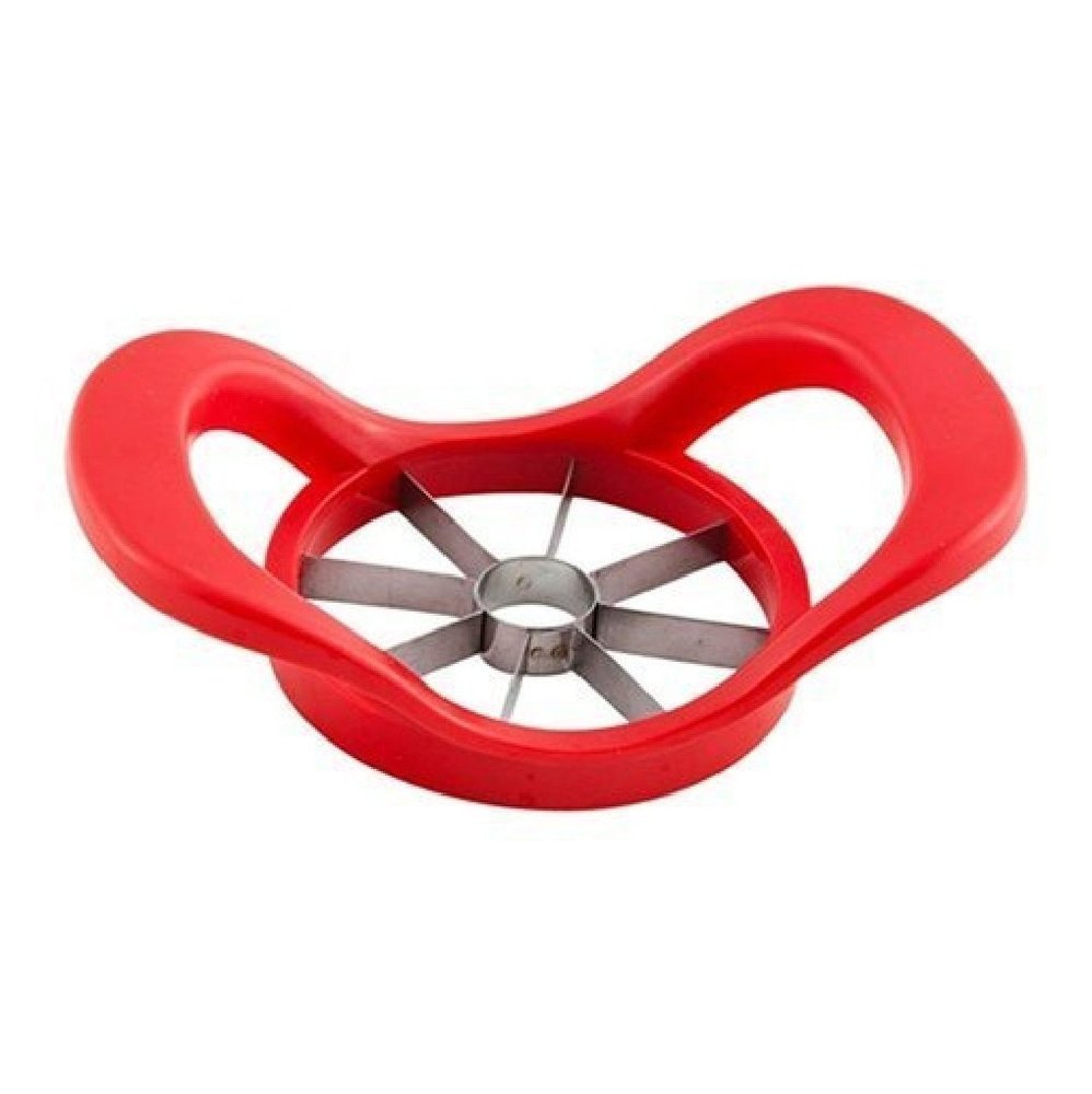 Red Plastic Apple Cutter, For Kitchen