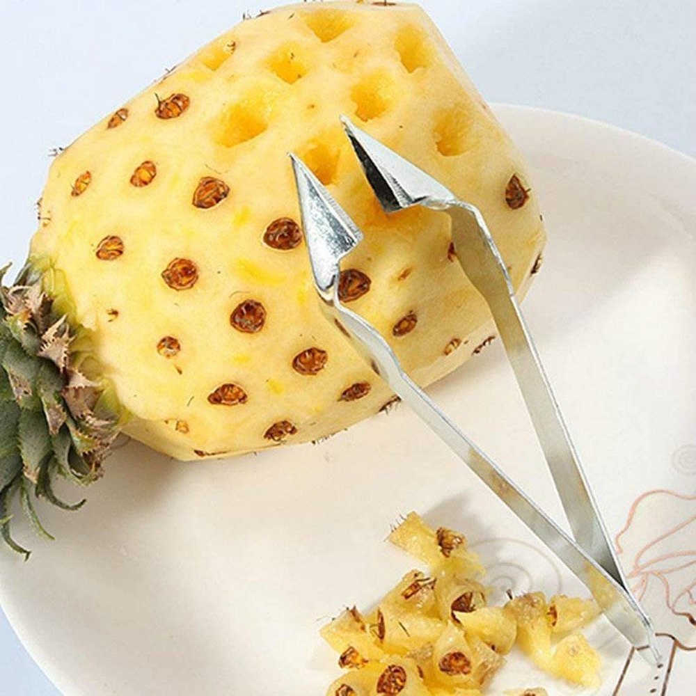 Silver Stainless Steel Pineapple Pillar